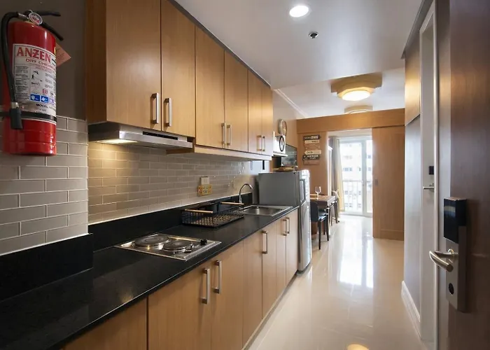 Apartment 1 Bedroom Fully Furnished Shell Across Moa Manila